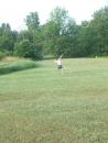 This is what Nate does while camping.