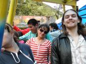 On the cable car